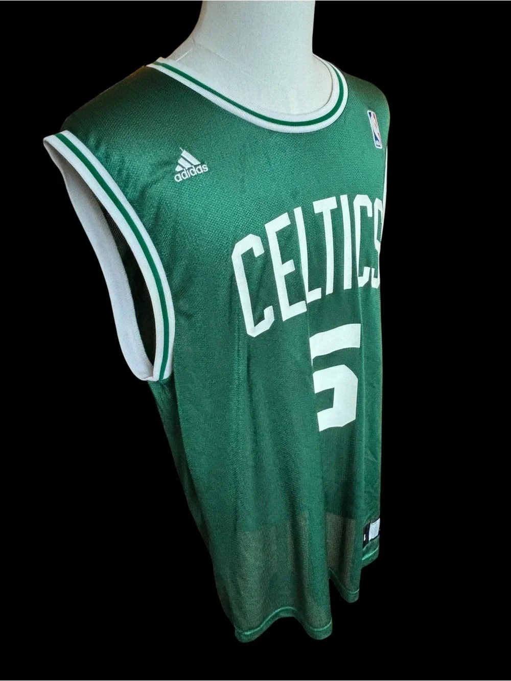 Adidas #5 Kevin Garnett Boston Celtics Green Swingman Jersey Mens Large L excell